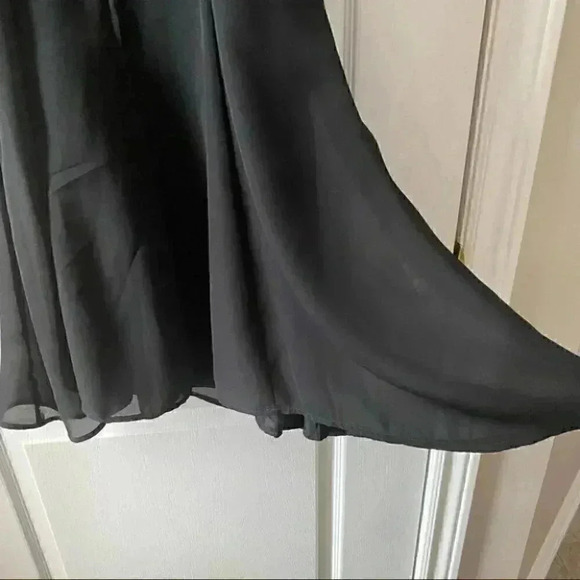 Dramatix Fit & Flare Babydoll Dress A-Line Sweetheart Mini Black Size Medium - Picture 11 of 17